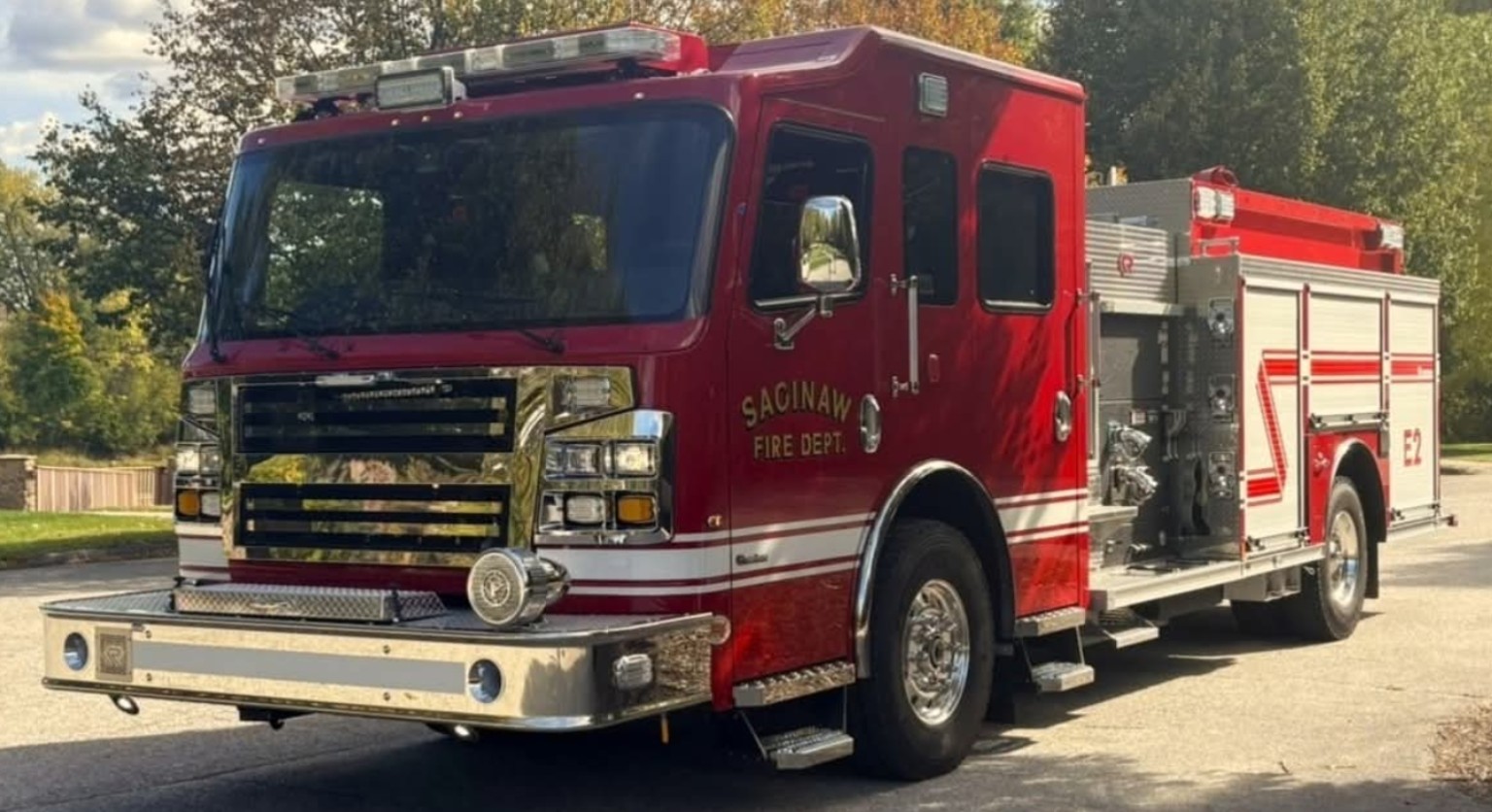Saginaw fire engine